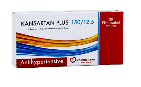 كانزارتان بلاس 150/12.5مجم 30 قرص